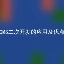 CMS二次开发的应用及优点
